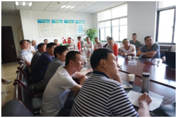 公司質(zhì)量創(chuàng)優(yōu)小組首次學(xué)習(xí)會(huì)議順利進(jìn)行